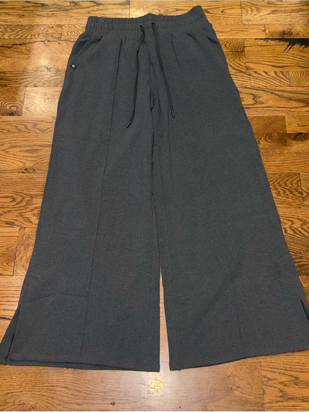 NWT. Popflex. Perfect Plane Pants. Charcoal Heather. Size medium. - Picture 7 of 15